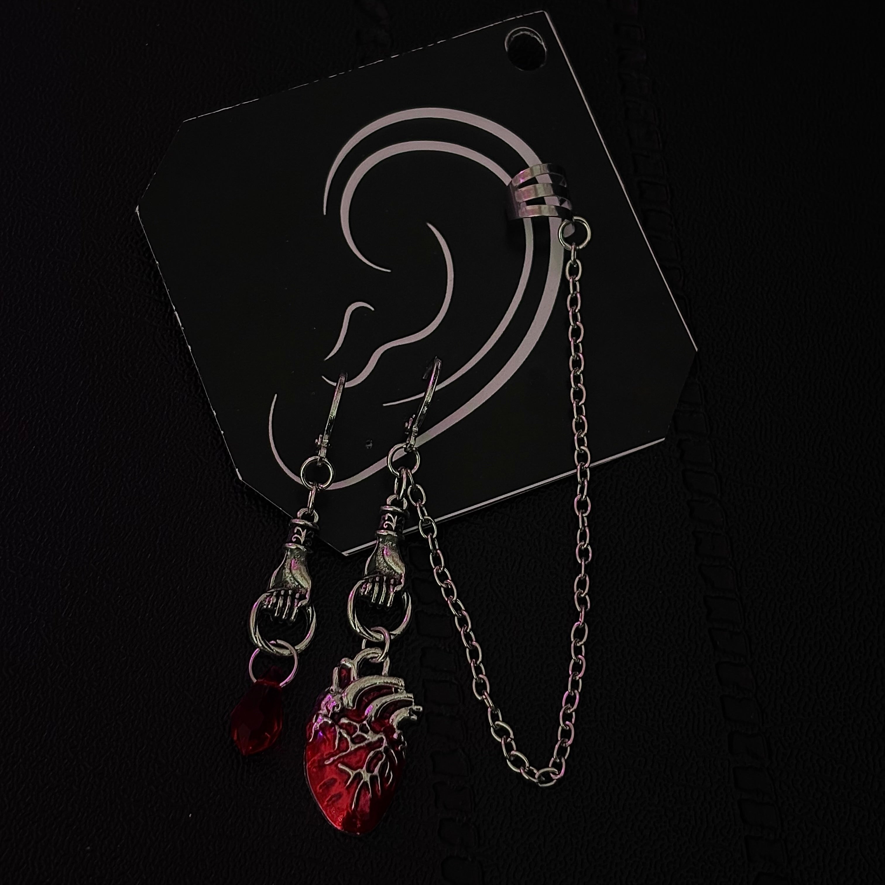 Arete trepador corazón Tr001