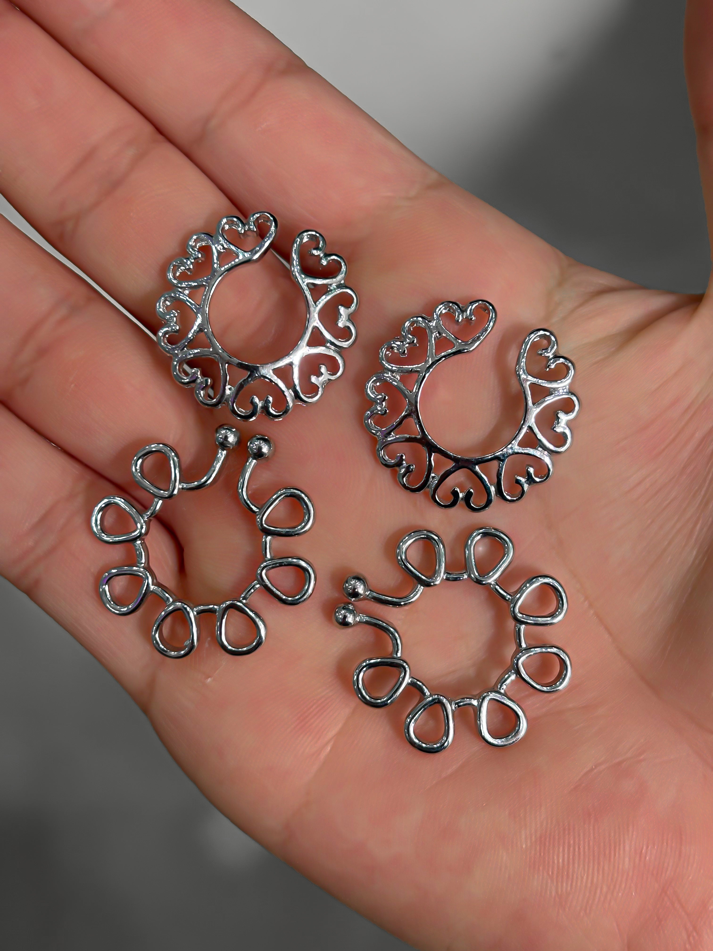 Piercing pezón p029