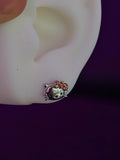 Piercing oreja Hello Kitty o008