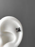 Piercing oreja Cross Silver o052