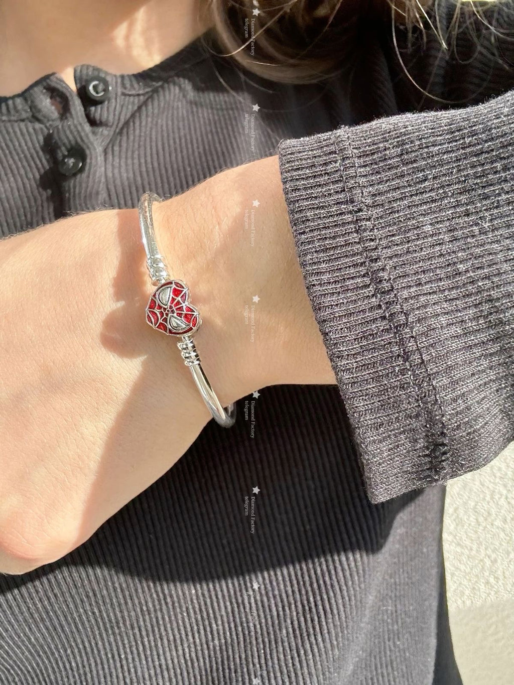 Pulsera mujer Spiderman Pj028