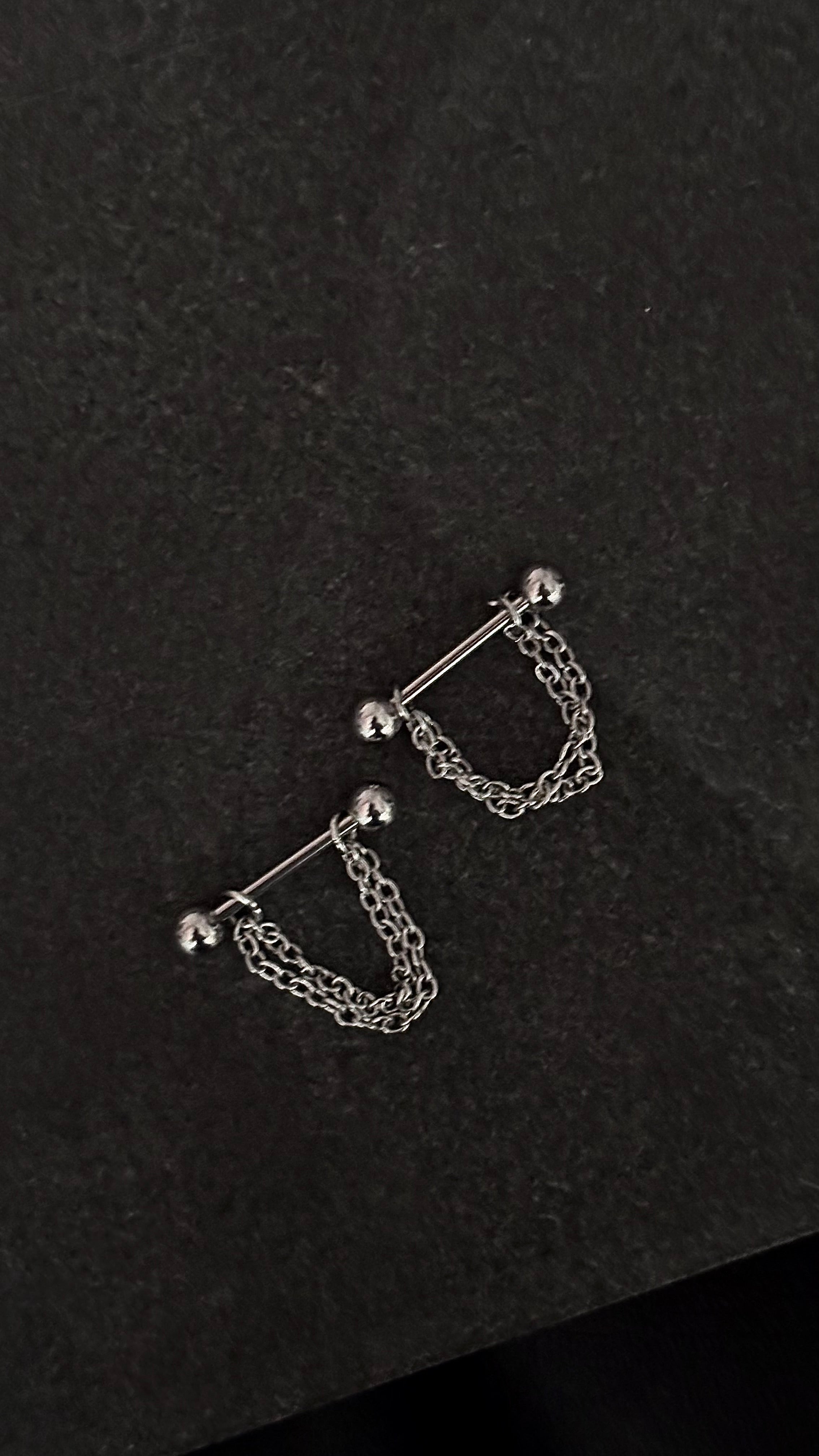Piercing pezón p007