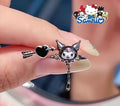 Aretes rectos Kuromi t076
