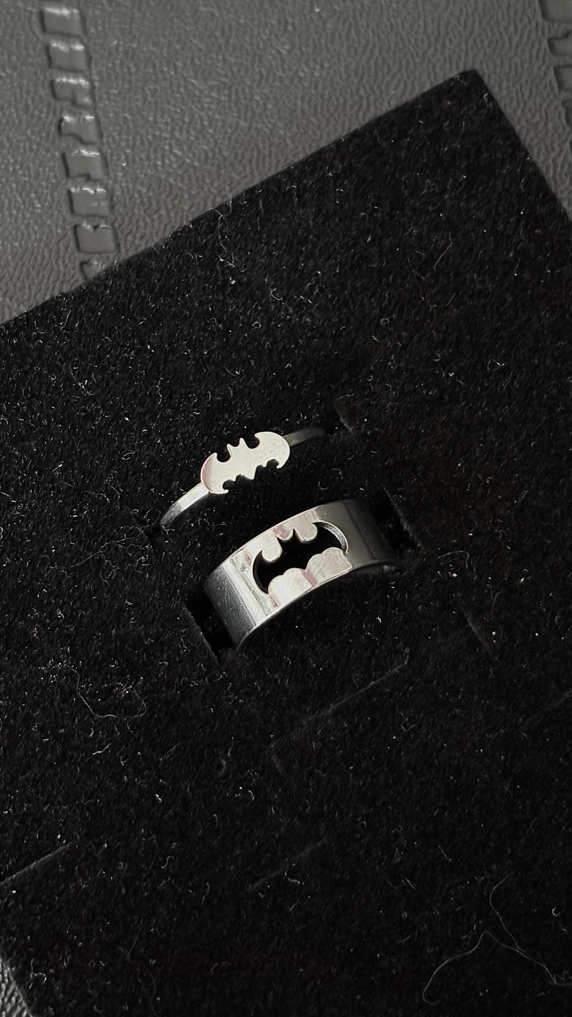 Anillo match Spiderman x Batman llm012