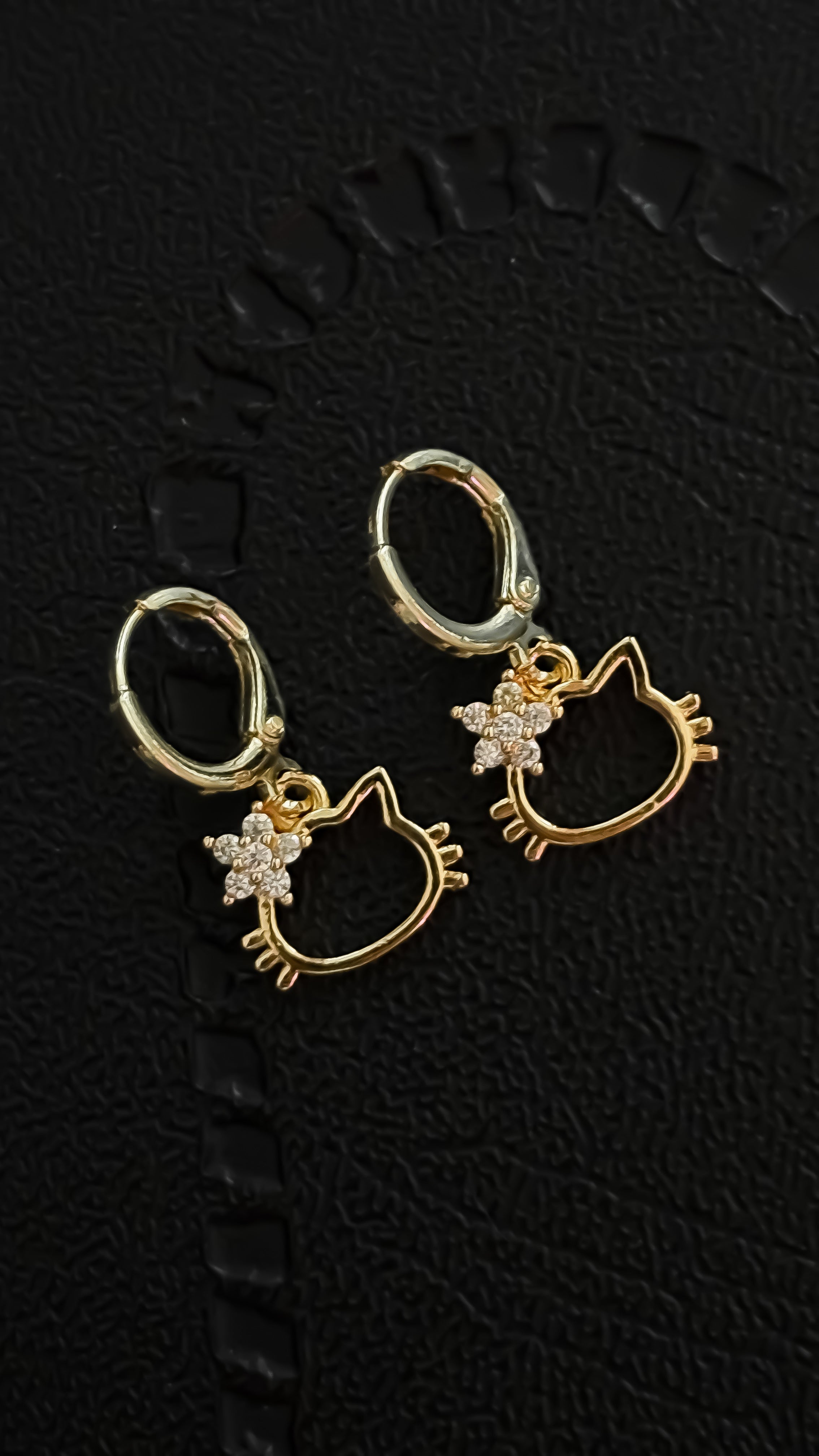 Aretes argolla Hello Kitty AG049