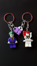 Llavero Lego Joker Y Harley Queen  u012