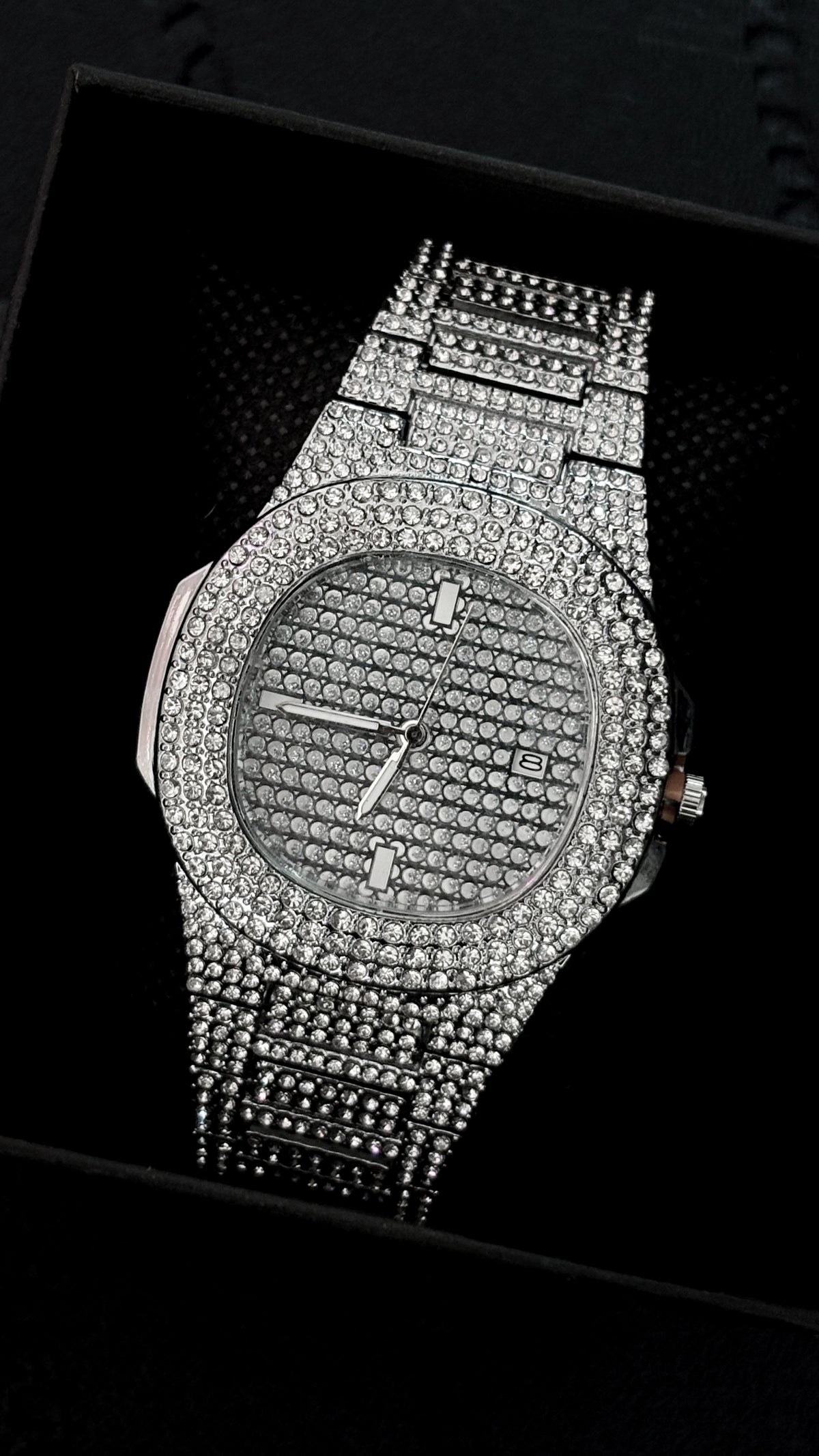 Reloj de hombre, estilo cubano y039