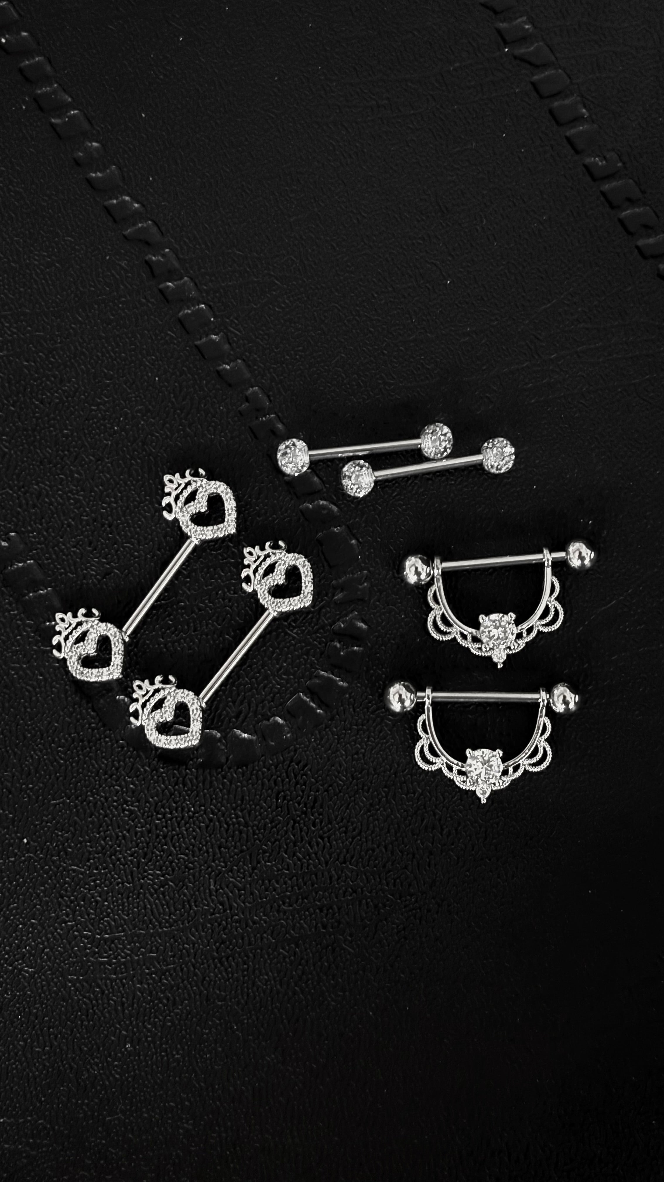 Piercing pezón p028