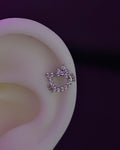 Piercing oreja hello Kitty o003