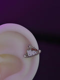 Piercing oreja Hello Kitty o010