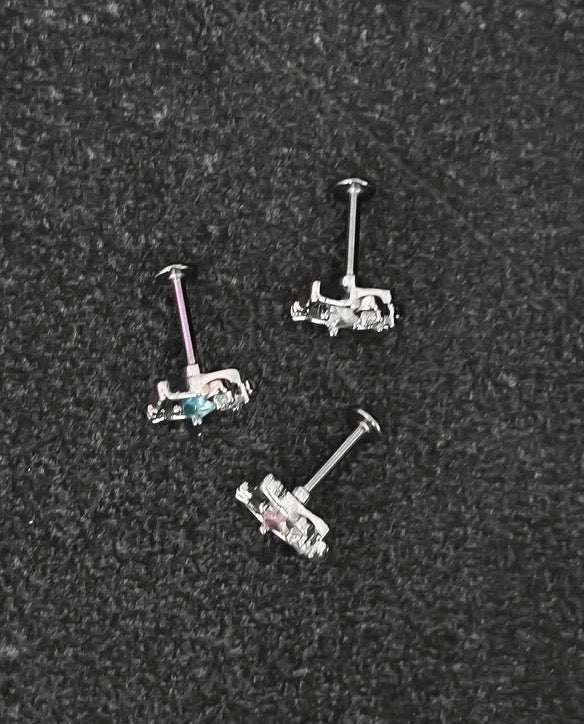 Piercing oreja Hello Kitty o009
