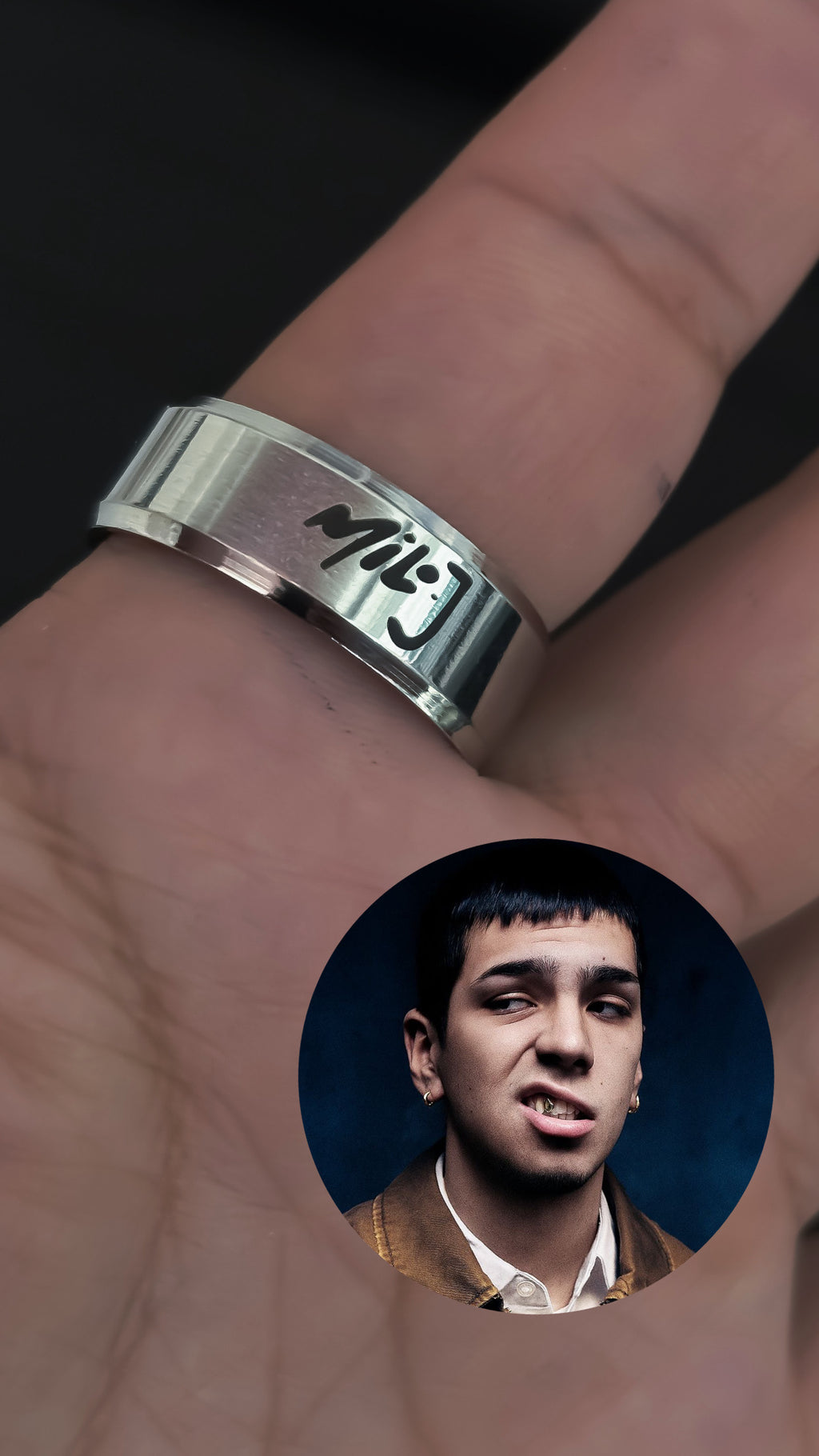 Anillo unisex Milo J Llx065