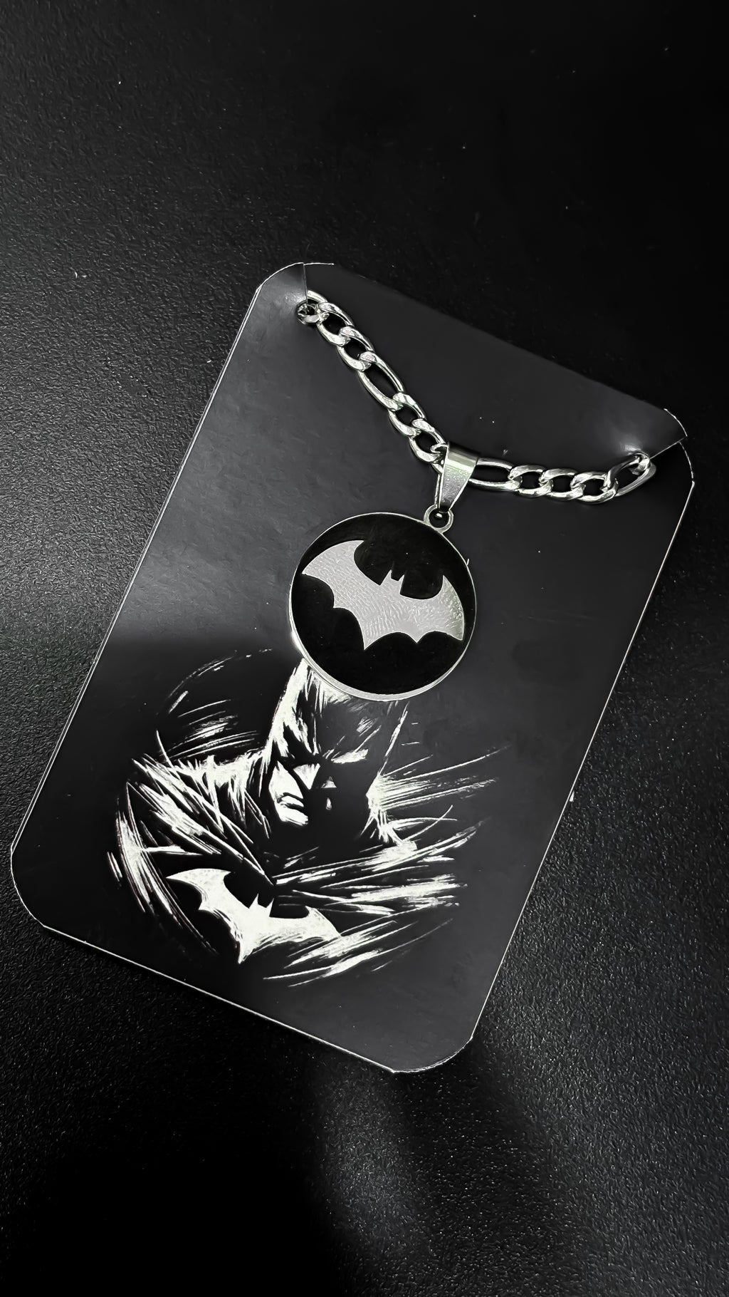 Collar unisex medallon Spiderman Batman CX156