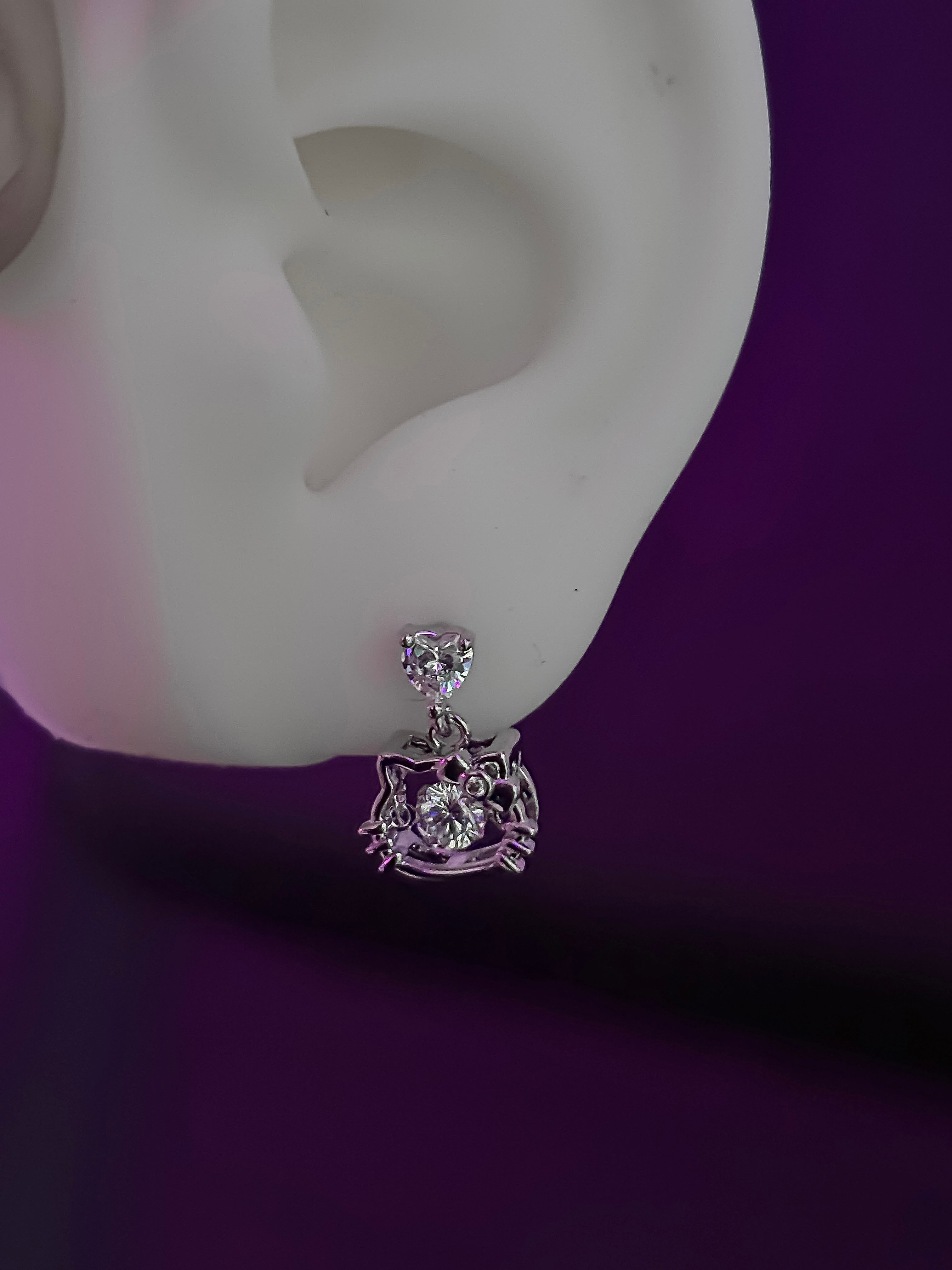 Piercing oreja Hello Kitty o002
