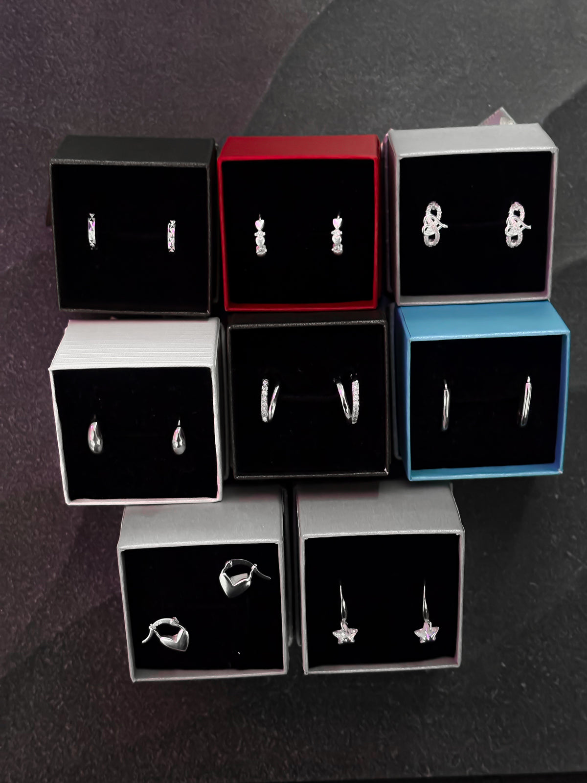 Aretes argollas plata 925 AG054
